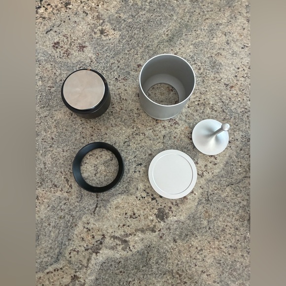 58mm Coffee Espresso Blind Shaker Dosing Cup Tamper Dosing Funnel Magnetic - Picture 2 of 6